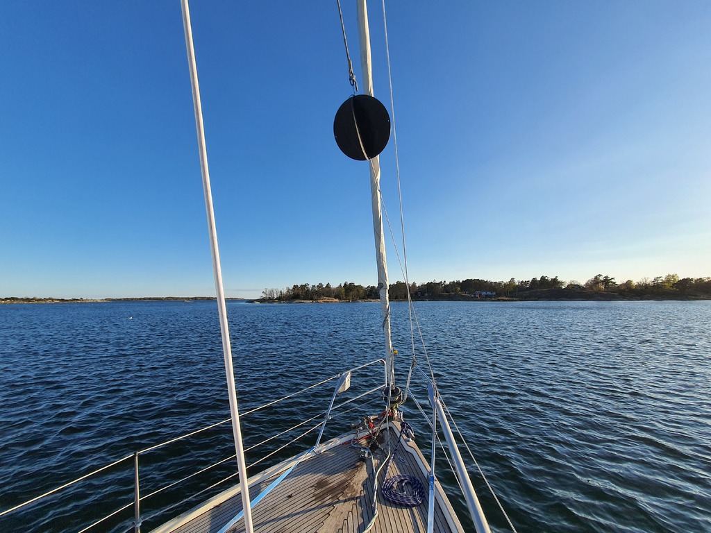 At anchor