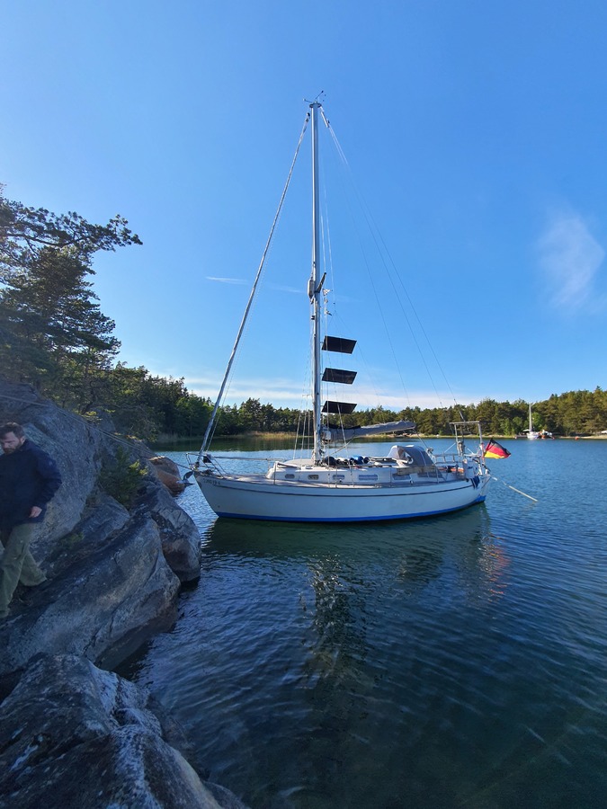 Anchored at Härjänmaa