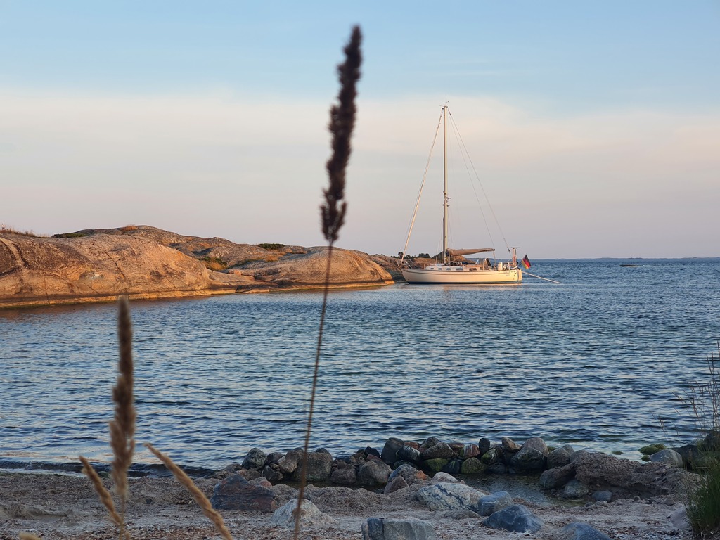 In a nature harbour in Finland